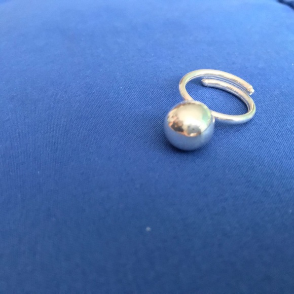 Silver ring 950 - Picture 3 of 5